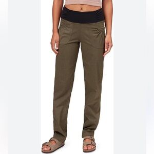 Prana summit pants in cargo green L tall inseam